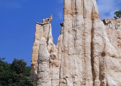 colonne et chapeau des orgues d'ille sur Têt ©Francois Thievet