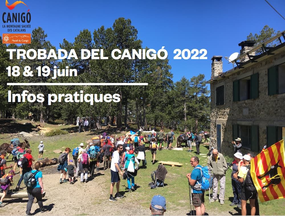 programme de la trobada 2022 au mont Canigó