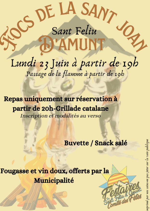 FOCS DE LA SANT JOAN - SANT FELIU D'AMONT