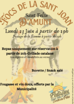 FOCS DE LA SANT JOAN – SANT FELIU D’AMONT
