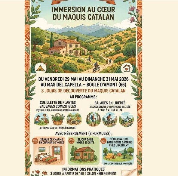 DÉCOUVERTE DU MAQUIS CATALAN