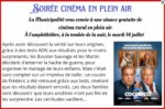CINEMA EN PLEIN AIR