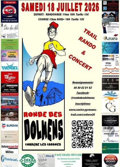 RONDE DES DOLMENS REPORTÉ AU 08 NOVEMBRE