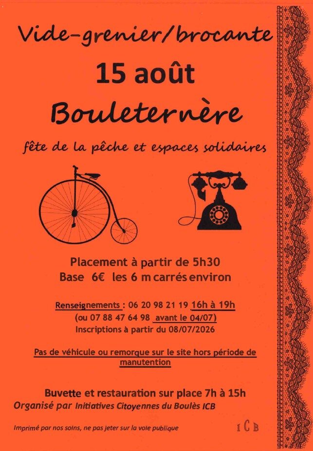 VIDE-GRENIER / BROCANTE