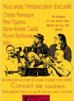 CONCERT DE SOUTIEN